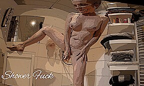 Dildo Shower Fuck