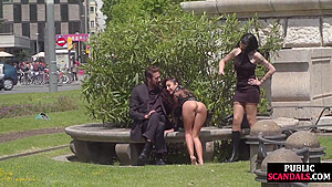 Public Whipped Smalltits Babe By Master And Mistress Outdoor