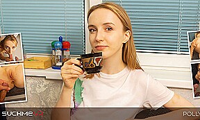 Polly Yangs Sucks Her Finger And Touches Herself