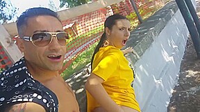 Got Almost Caught By Sucking In A Public Park - Nelly Kent
