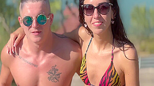 Bi Threesome - A Married Couple Agreed To A Juicy Fuck With A Dicky Stranger - 3.90 8 Min