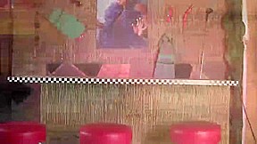 Sexy Vanessa in Tiki Bar Boy Toy Clip#1