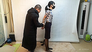 Chinese Bondage - Yang Ruis Stewardess Suit