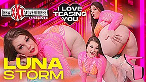 BBW XXX - Luna Storm Sensual Tease Wearing Her Lingerie