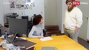 My Dirty Hobby - Secreatary tests new guy if he can fuck hard
