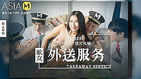The Horny Delivery Girl MD-0238 / 欲女外送服务 MD-0238 - ModelMediaAsia