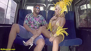 Busty Carnival Samba Dancer Needs Anal