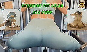 Stunning Fit Asian Ass Pump