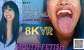 Ksvr001 - Meet Kima Sonoma And Her Mouth