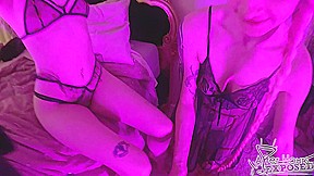 18yo Alice Gets Her Pussy Banged Out By The Fucking Machine And Alise Licks Her Clit Pussy Licking