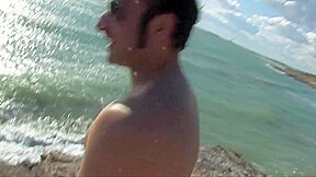 Cute Redhead Gets Fucked On The Beach - HotEuroGirls