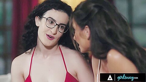 Stacked Teen 18+ In Bikini Has Intense Fingering And Pussy Eating Sex With Milf Silvia Saige