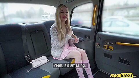 In Brit Squirting On The Backseat With Baby Kxtten