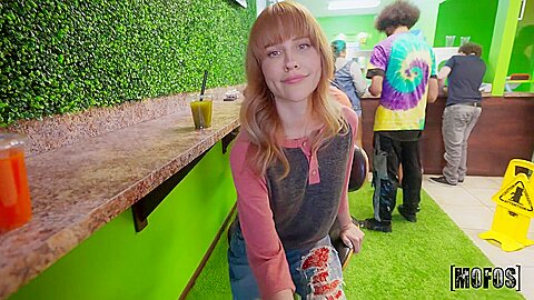 Filthy Redhead Girl Horny Porn Video