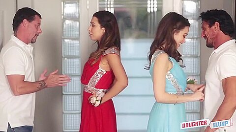 Riley Reid & Melissa Moore - Prom Night Swap