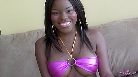 This White Guy Likes Nothing More Than To Plow Candice Nicoles Sweet Mouth And Pussy