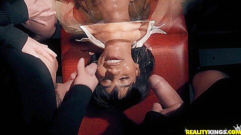 Lustful Black Slut Jenna Foxx Mind-blowing Threeway