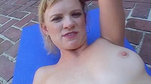 Blonde Babe Play With Toys And Licks A Guy With Hairy Ass Before Getting All Fuck Holes Pounded