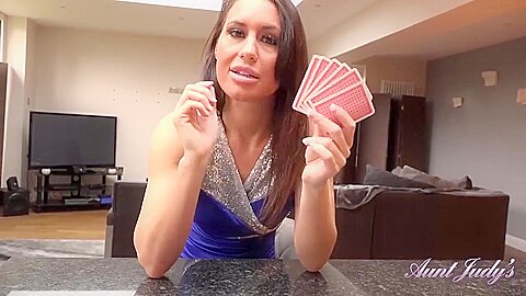 Milf Plays Cards With Me And Undresses