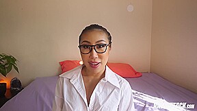 Nicole Doshi - Seductive Wants Sex To Calm Her Nerves