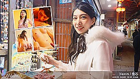 POV Date With Smoking Hot Brunette Babe, Jiaxin - AVJiali