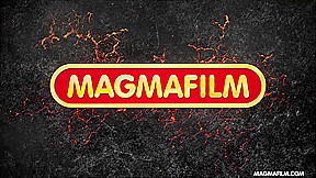 Rubbing her wet pussy - Magmafilm