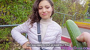 Busty naughty slut cocksucking stranger