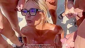 Bukkake With Virginie