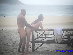 Public Beach Fuck - Real Amateur Couple - Renewing Vows And Beach Sex