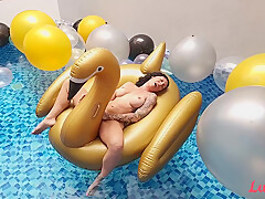 Sexy Looner Pool Time - For - Verified Amateurs