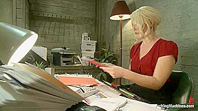 Her First Porn: Her Pussy Eats Machines, But The Sybian Is The Winner - Kink