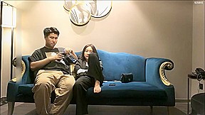 A Hidden Camera Captures Asian Teen's Forbidden Sexual Fantasy