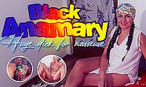Huge Dick For Black Anamary Masseuse