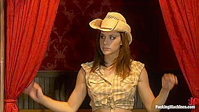 The Starlet Of The Year Fucks Machines In A Cowboy Bar - Kink