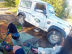 Naked Sidecar Ride In Nature Pt2 - MaryBitch