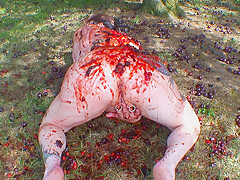 Dirty Masturbation With Red Plums Pt1 - MaryBitch
