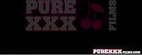 Sexual brunette beauty fucking her dildo - PureXXXFilms