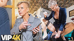 SHAME4K. Mature Czech Dame leads her friend's offspring into real temptation