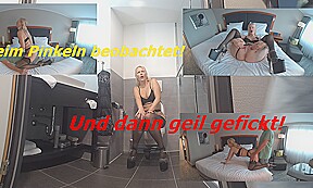 Beim Pinkeln Beobachtet Und Dann Geil Gefickt