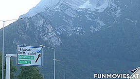Two naughty amateurs outdoors - FunMovies